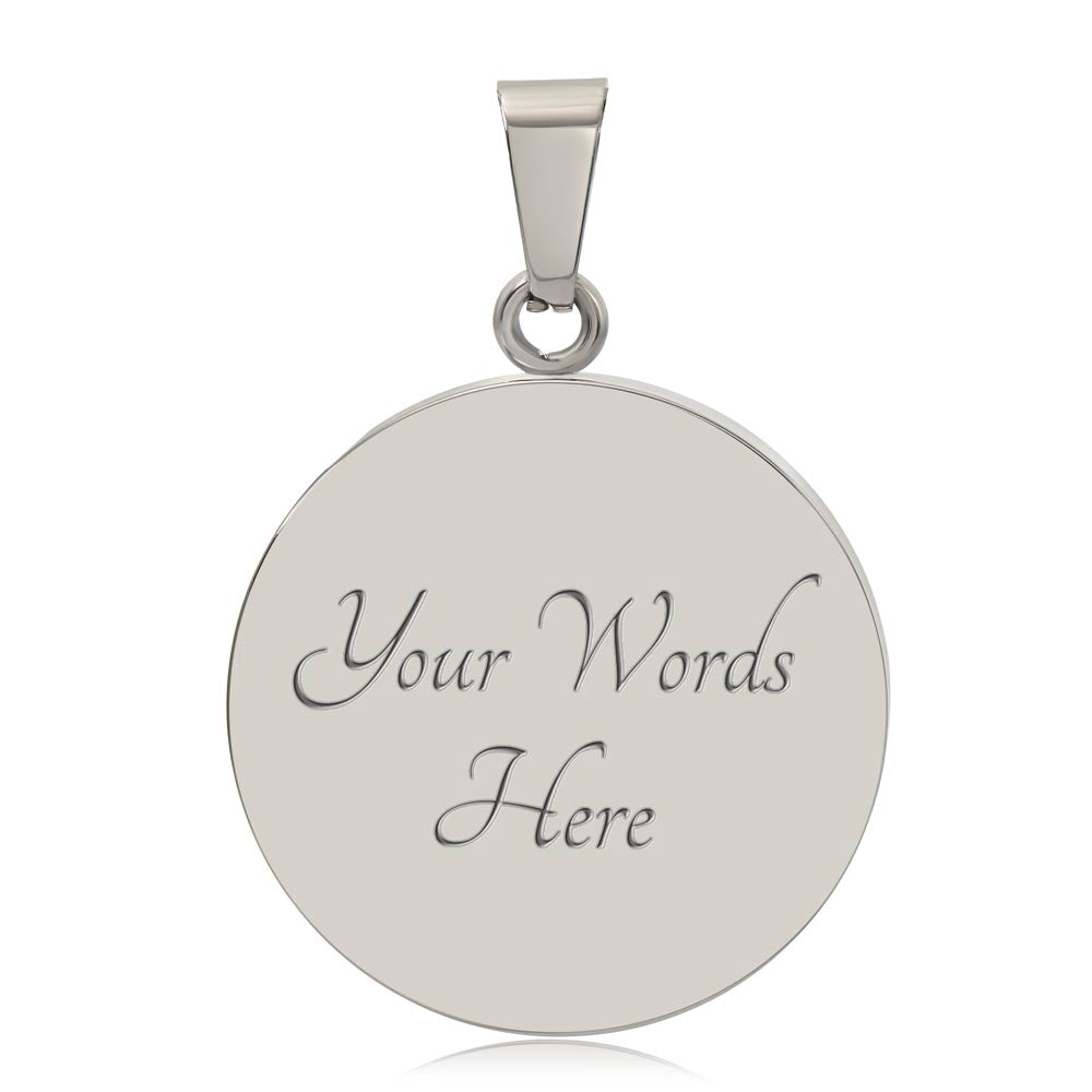 Pendant: Pride Circle Sparkling Pendant