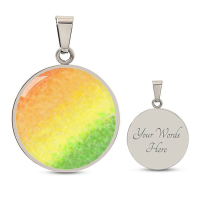 Pendant: Pride Circle Sparkling Pendant