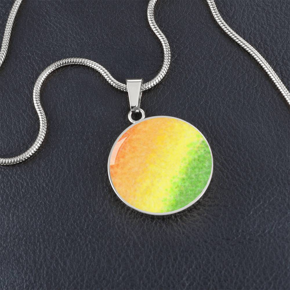 Pendant: Pride Circle Sparkling Pendant