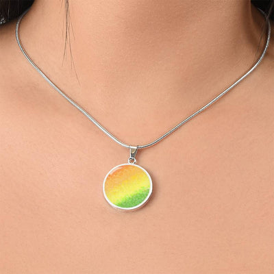 Pendant: Pride Circle Sparkling Pendant