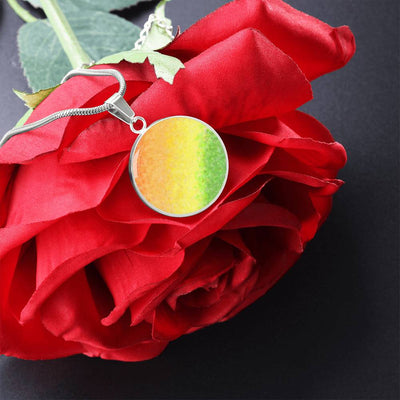 Pendant: Pride Circle Sparkling Pendant