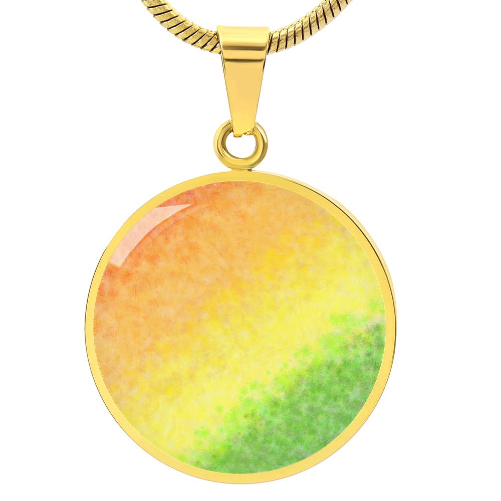 Pendant: Pride Circle Sparkling Pendant