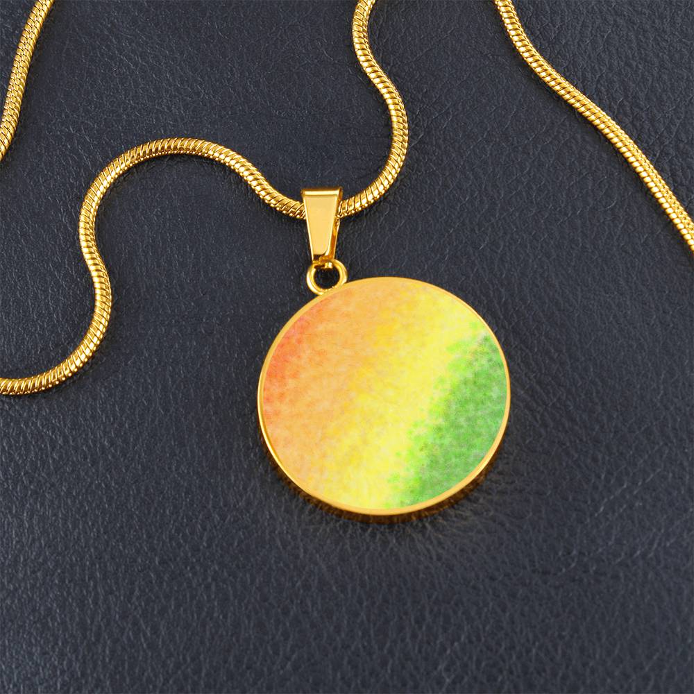 Pendant: Pride Circle Sparkling Pendant