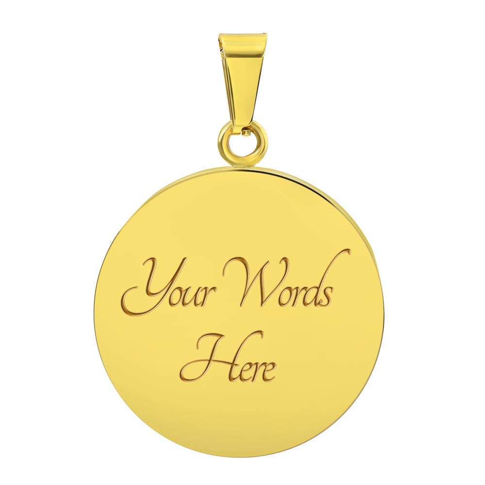 Pendant: Pride Circle Sparkling Pendant
