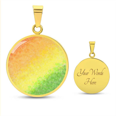 Pendant: Pride Circle Sparkling Pendant