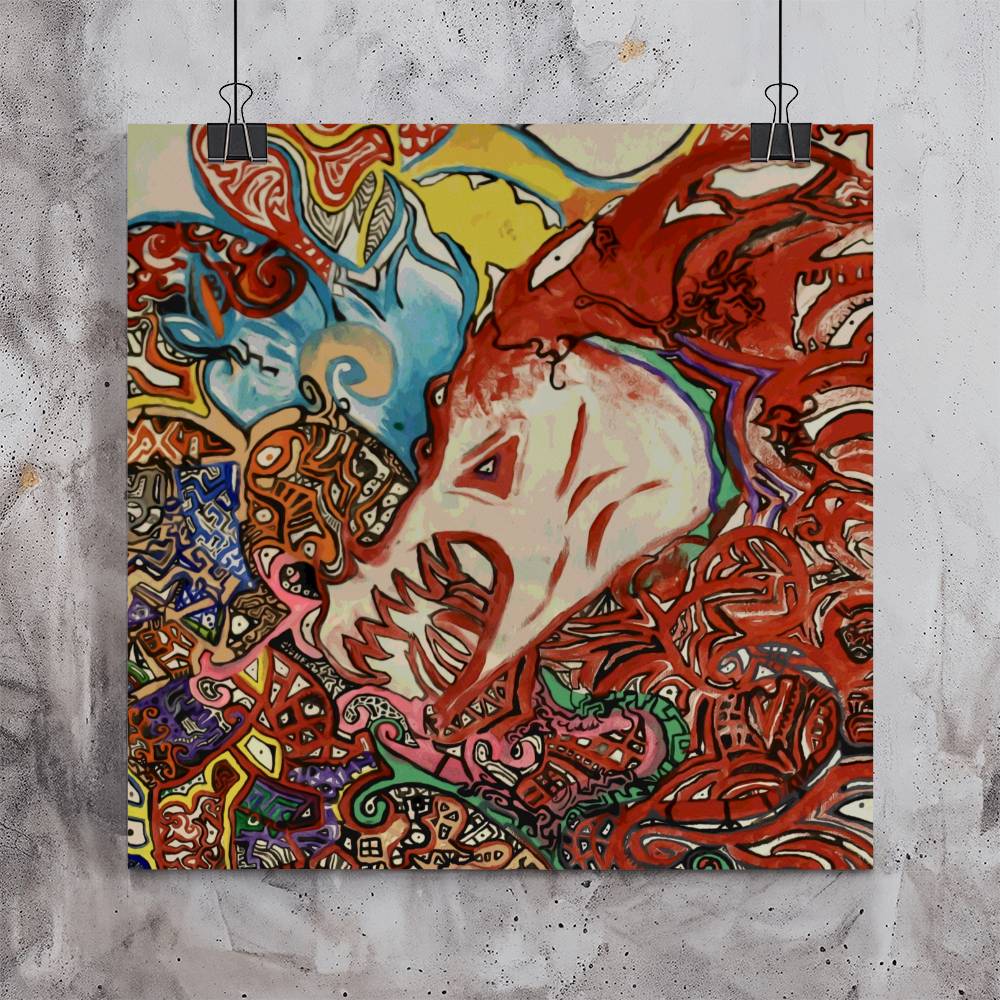 Art: Goruk. Take a Bite Wall Print