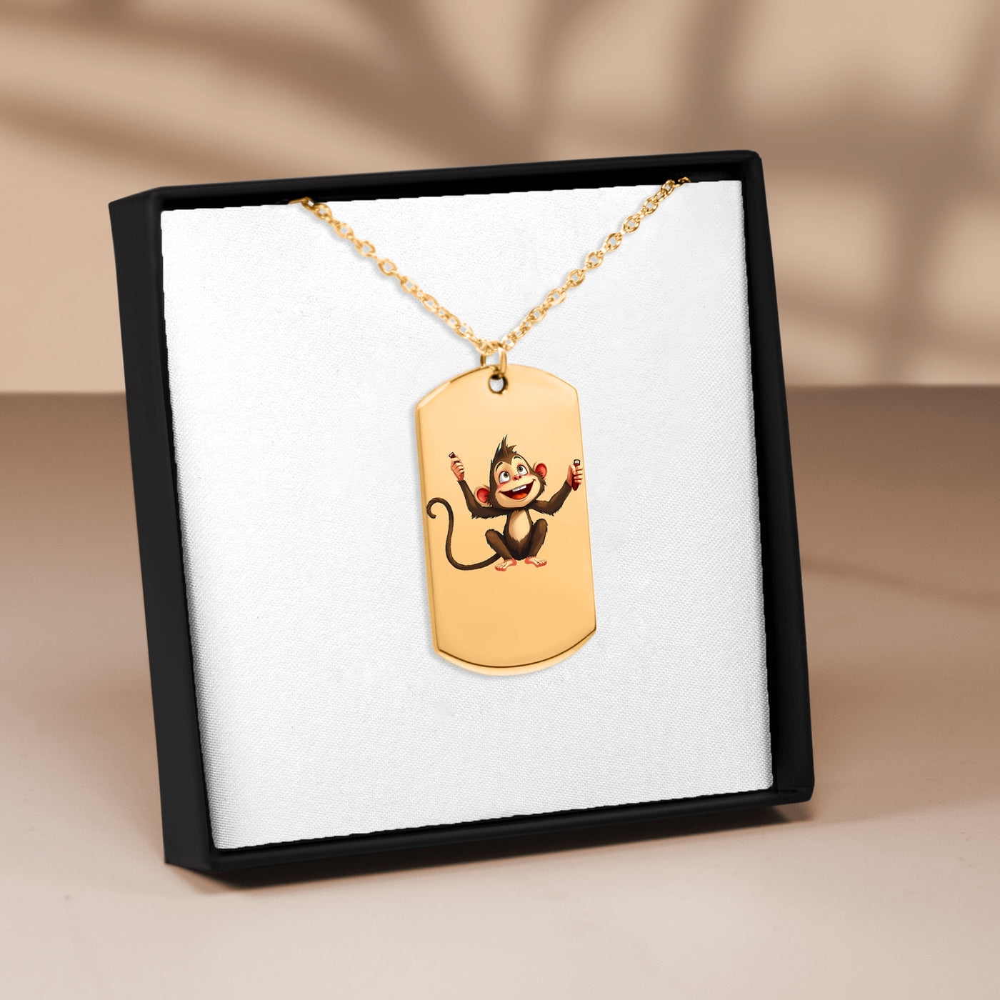 Necklace: Customize your own necklace.  Sample - STEM Monkey