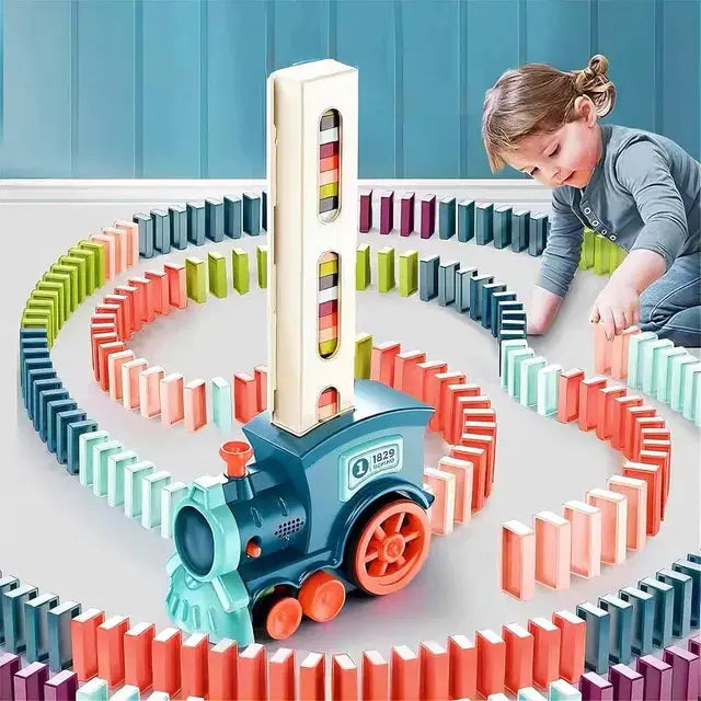 Domino Train with Sound Effects