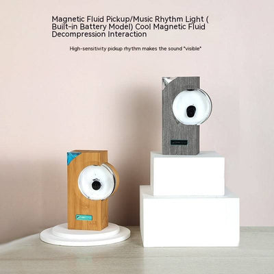 Musical Dancing Magnetic Nanoparticles (Ferrofluid) Desk Toy