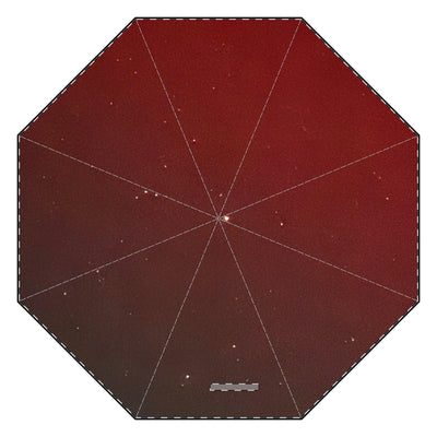 Umbrella: Aquarius Aurora Borealis foldable semi-automatic umbrella