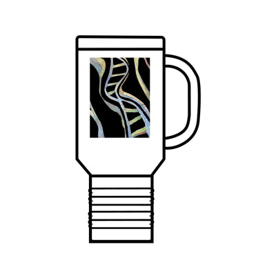 X-Mug-Insulated Travel Mug: Love Your DNA