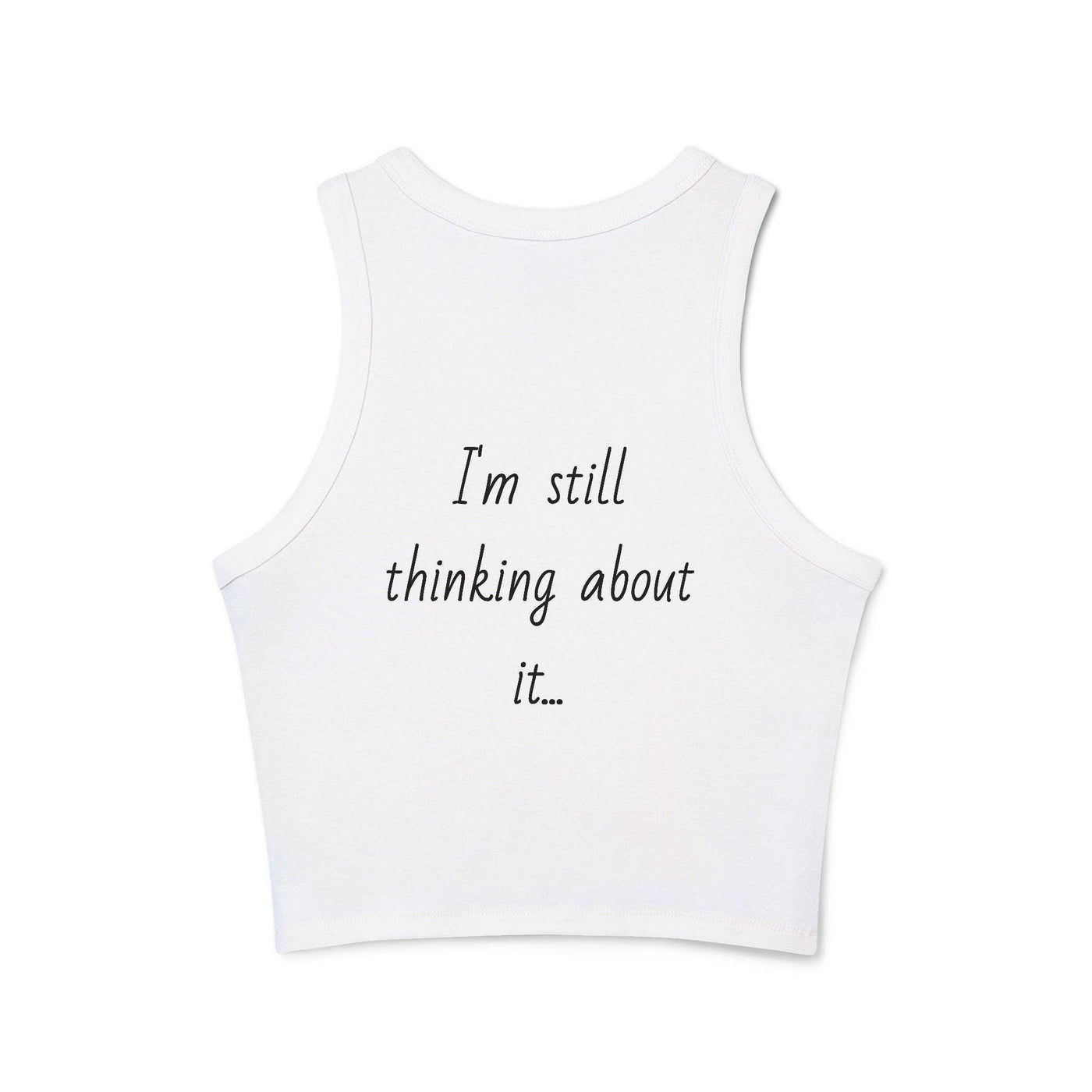 Racerback Tank Top: Overthinking Design