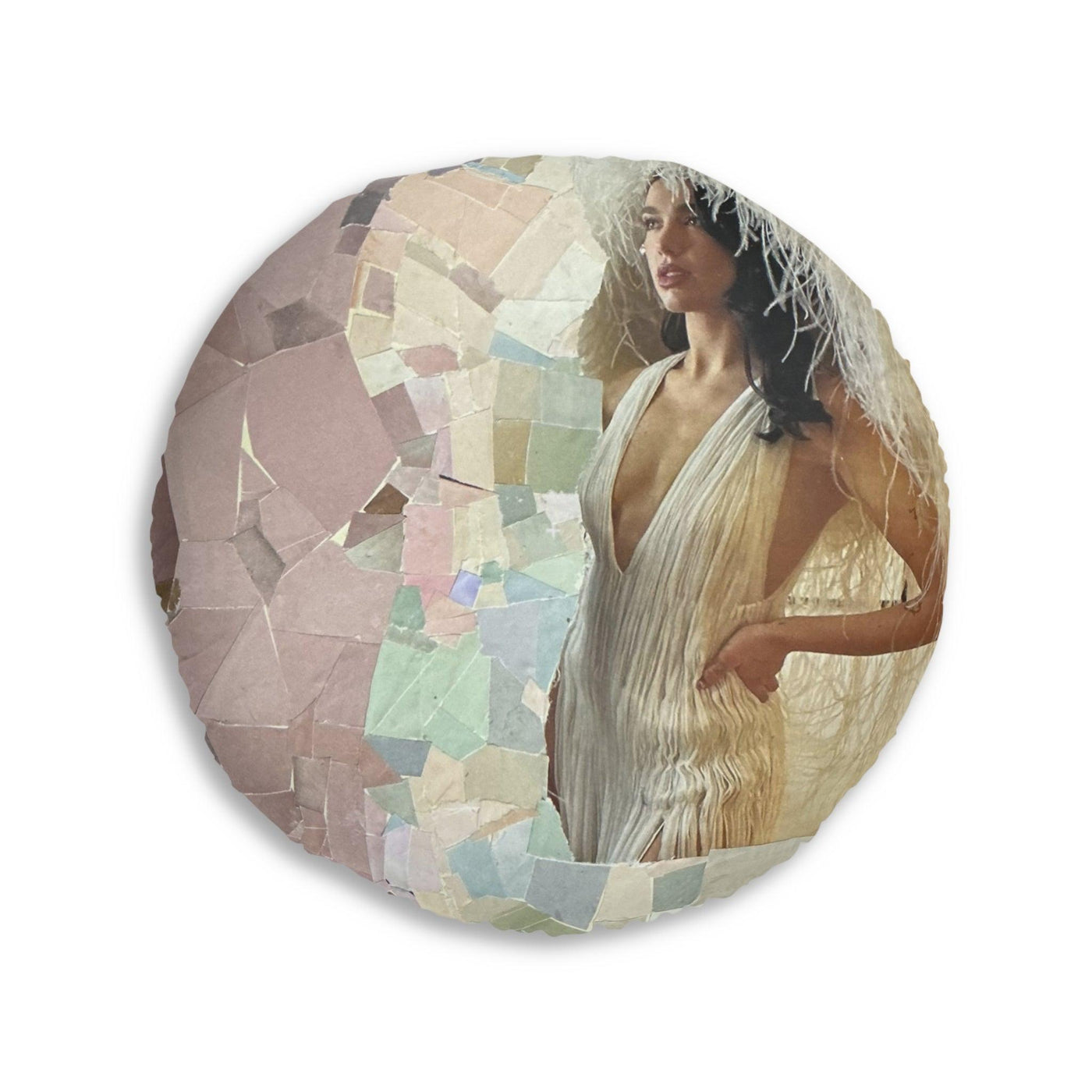 Pillow: I’m an Angel - Floor Pillow, Round