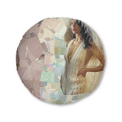 Pillow: I’m an Angel - Floor Pillow, Round