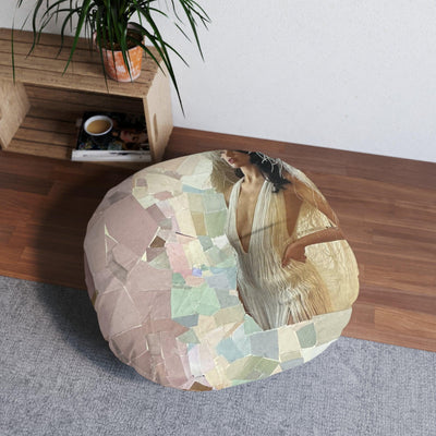 Pillow: I’m an Angel - Floor Pillow, Round