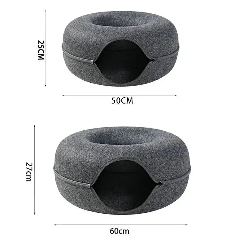 Cozy Cat Play Tunnel Bed