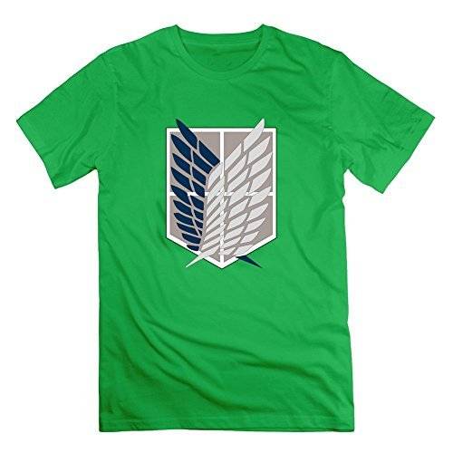 Shirt: Attack on Titan-Anime-Inspired Green Fashion T-Shirt